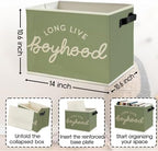 Long Live Boyhood Boys Storage Bins Box - Image 6