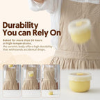 Ceramic Baby Food Storage Container, Airtight BPA-Free Jar - Image 4