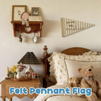 Grils Room Decor, You Are My Sunshine Pennant Felt Banners Flags, Retro Preppy - Image 2