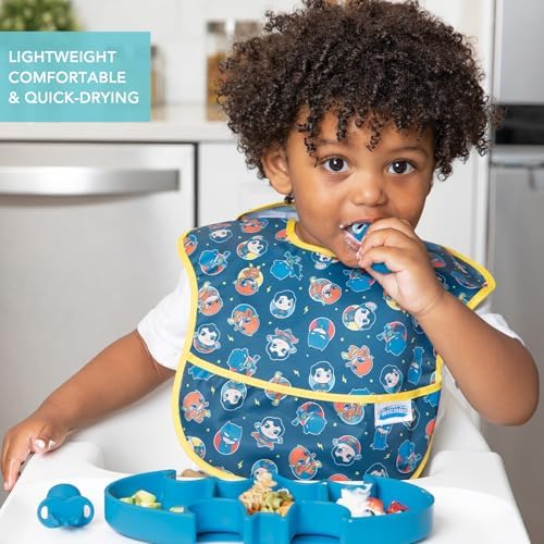 Bumkins Bibs for Girl or Boy, SuperBib Baby and Toddler 6-24 Months, Essential - Image 4