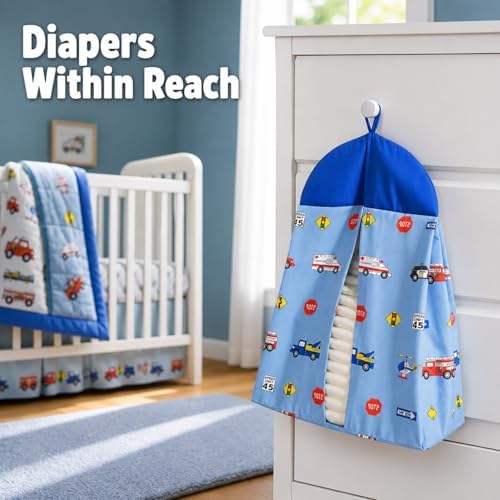 EVERYDAY KIDS 4 Piece Boys Crib Bedding Set - Image 2