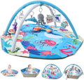 Baby Gym Play Mat, 8-in-1 Tummy Time Mat by TFDER