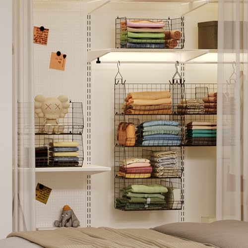 Jautokerdar 4 Tier Hanging Closet Organizer - Image 2