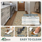 BESBLEE 2'6X6 Washable Kitchen Runner Rug, Animal Non Slip - Image 5