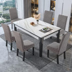 Genina Waterproof Dining Chair Covers Set of 2 Parsons Chair Slipcovers - Image 6
