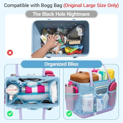 Nyton Organizer Insert for Original Large Bogg Bag Cover Beach Liner for XL - Image 3