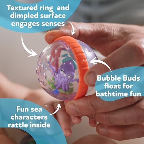 Nuby Bubbly Buds Interactive Bath Set - Image 5