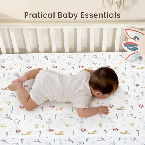 david's kids 3 Pack Fitted Crib Sheets, Ultra Soft Breathable Comfortable Baby - Image 6