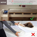 Wonder Space Toddlers' Bed Rail Bumpers Protecter - Image 3