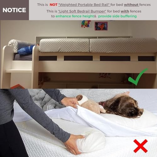 Wonder Space Toddlers' Bed Rail Bumpers Protecter - Image 3