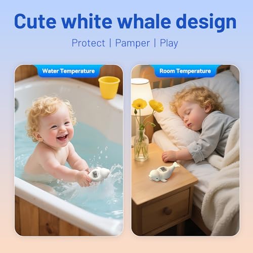 Baby Bath Thermometer for Tub, Digital Infants Water Temperature, LCD Display - Image 5