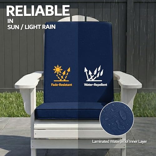 Adirondack Chair Cushions Set of 4 - Image 4