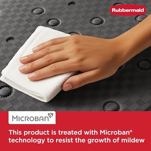Rubbermaid Soft Foam Bath Tub Shower Mat, Non-Slip Tub Mat - Image 3