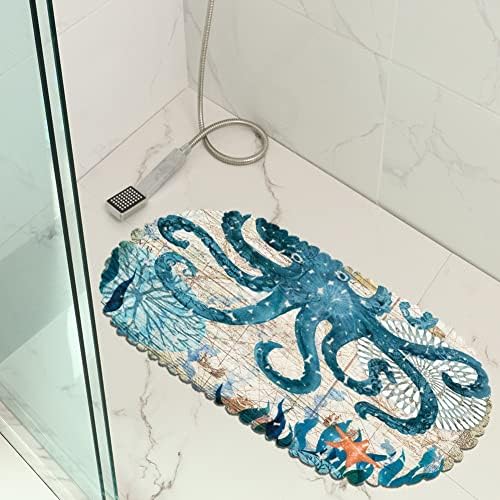 MOLFUJ Non Slip Octopus Bathtub Mat - Image 5