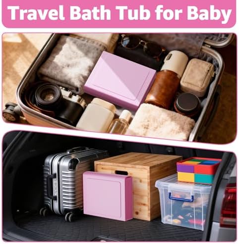 Collapsible Baby Bathtub, Toddler Bathtub - Image 6