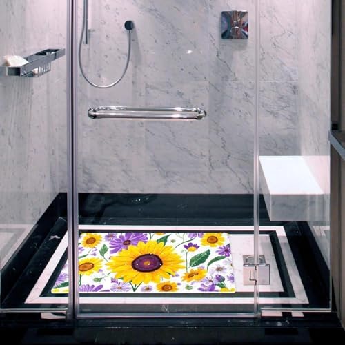 Shower Mat Non Slip, 26.8 x 15.1 Inch Bathtub Mat - Image 6