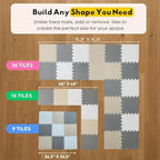MioTetto Baby Play Mat, Comfortable Playtime Mat – Portable Foam Floor Tiles - Image 2
