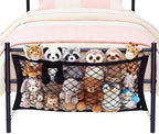 Stuffed Animal Storage Net for Kids, Elastic Bedside Toy Organizer Net by Ofiray-home