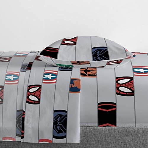Jay Franco Marvel Avengers 5 Piece Twin Comforter Set, Bed in a Bag - Image 4