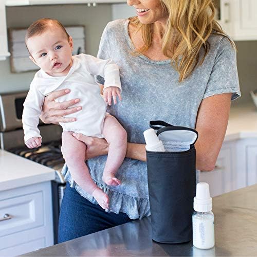J.L. Childress Baby Bottle Bag, Breastmilk Cooler, Fits 1-2 Bottles - Image 4