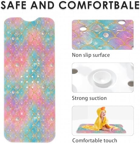 Bathtub Shower Mat 40X16 Inch, for Toddler - Image 6