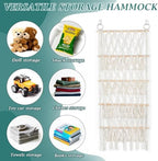 42cm Wide Over The Door Stuffed Animal Storage- 5-Tier Stuffed Animal Hammock - Image 5