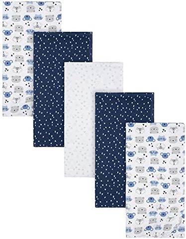 Gerber Boys Newborn Infant Baby Toddler Nursery 100% Cotton Flannel Receiving by Gerber
