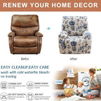Recliner Chair Covers 4-Pieces Recliner Slipcovers Lazy Boy Chair Covers - Image 7