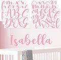 Boao Personalized Name Letter Wall Decal, Elegant Script by Boao