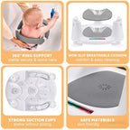 Baby Bath Seat for Babies 6 Months & Up Sitting Up, Infant Bath Seat - Image 4
