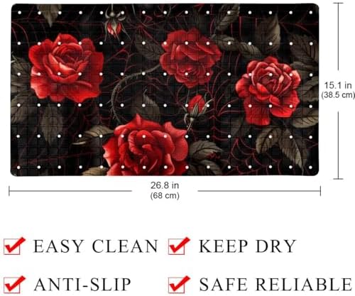 Baby Bath Mat Non Slip 26.8"x15.1" Bathtub Mat - Image 4