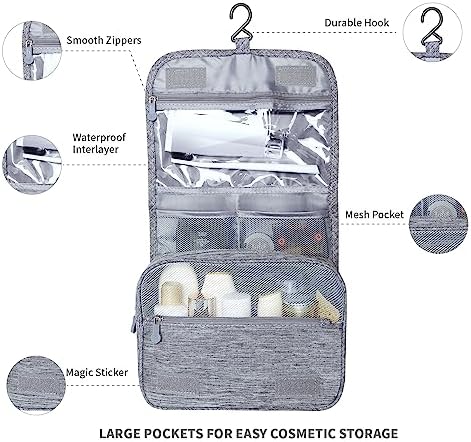 Lcsmaokin Large Capacity Toiletry Bag Travel Bag - Image 2