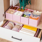 Stero 6 Pack Drawer Organizers for Clothing, Dresser Drawer Organizer Clothes - Image 3