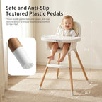 Babilous Wooden Baby High Chair - Image 3