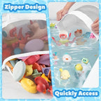 UNEEDE Bath Toy Organizer, 4.15 Gallons Bathtub Toy Storage Organizer - Image 3
