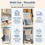 XXL Jumbo Vacuum Storage Bags, for Blanket, Comforters - Image 6