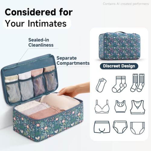 OlarHike Packing Cubes for Travel, Gifts for Women Mom, Anti-Tearing Suitcase - Image 5
