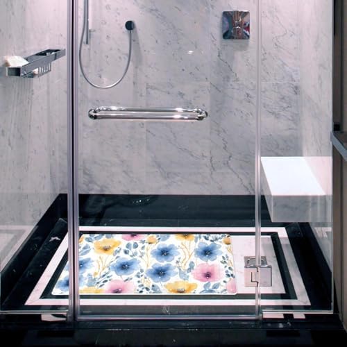 Non Slip Bathtub and Shower Mat 26.8x15.1 inch, Bath Mat - Image 6
