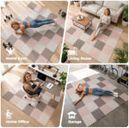 AIRHOP 18 PCS Gym Floor Mat, EVA Foam Puzzle Gym Mat, High-Density Interlocking - Image 7