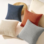 Topfinel Blue and Yellow 24x24 Boho Nordic Couch Throw Pillow Covers Decorative - Image 5