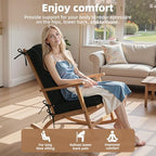 Wingback Rocking Chair cushion - Image 4