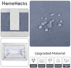 HomeHacks 2-Pack Large Laundry Basket, Waterproof, Freestanding Laundry Hamper - Image 5
