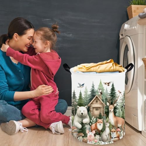 Baby Laundry Hamper, Dirty Clothes Hamper - Image 4
