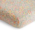 mushie Extra Soft Muslin Fitted Crib Sheet | 192 Thread Count | 28"x 52" - Image 2
