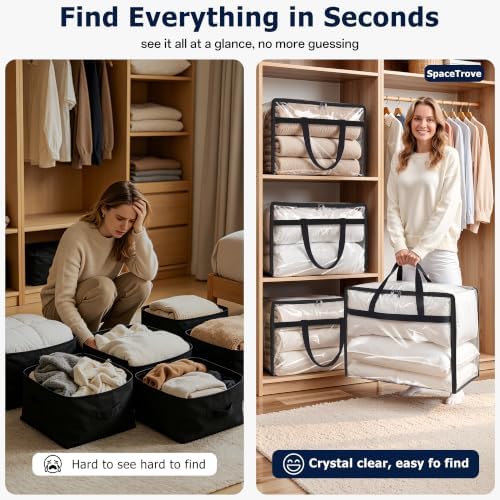 SpaceTrove Clear Storage Bags - Image 3