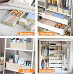 DIMJ Drawer Organizer Clothes 18 Pack - Image 7