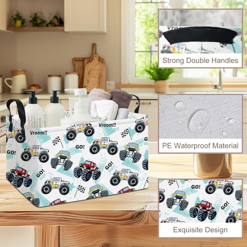 Rectangular Monster Truck Storage Basket - Image 7