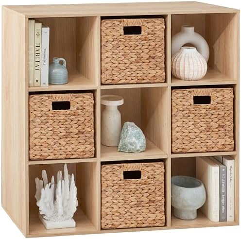 Best Choice Products 9-Cube Storage Organizer, 11in Shelf Opening, Display Shelf by BestChoiceProducts