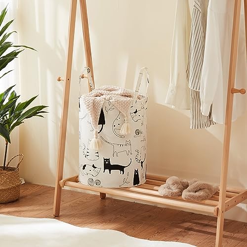 Baby Laundry Basket Nursery Hamper - Image 3