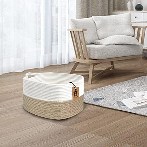 COMFY-HOMI Cotton Rope Woven Basket - Image 3